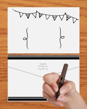 free envelope template customize online print at home