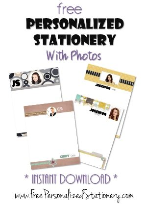 custom stationery with photos