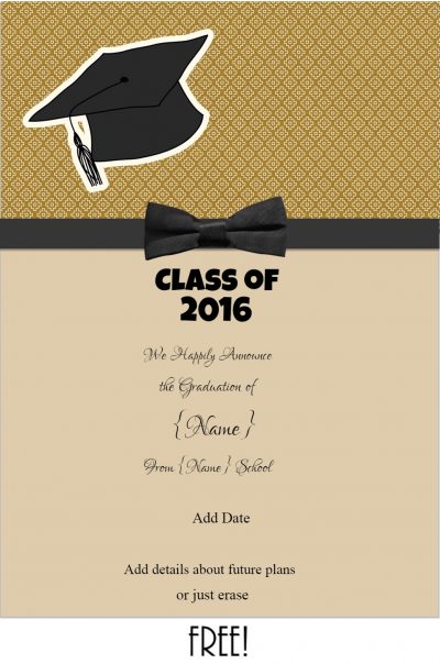 Graduation Announcements