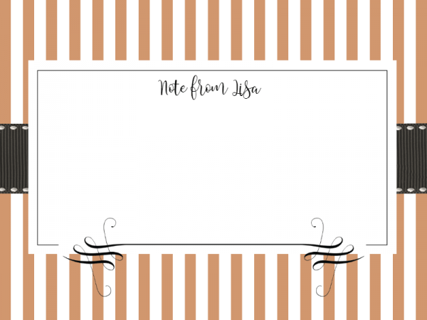 Free Note Card Templates